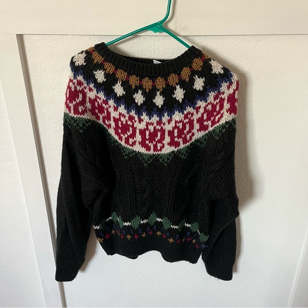 Vintage Jordache Women’s Medium Knit Crewneck Sweater